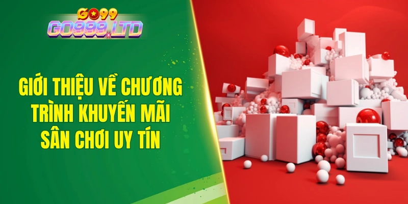Giới thiệu về chương trình khuyến mãi sân chơi uy tín